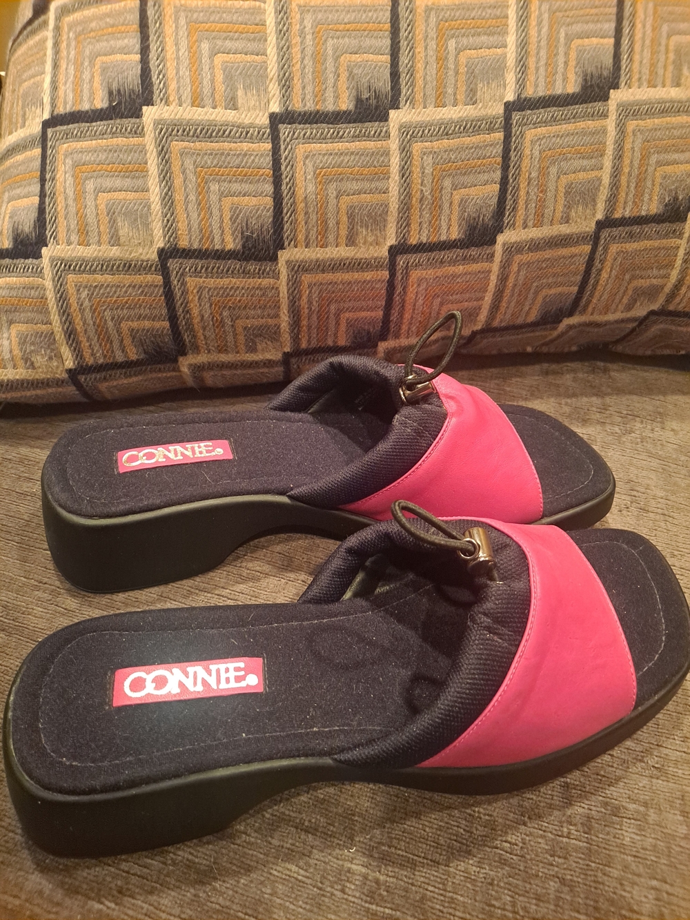 Connie Women's Pink Slide Sandals